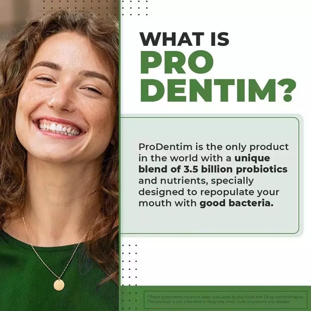 ProDentim dental wellness probiotic chewable tablet