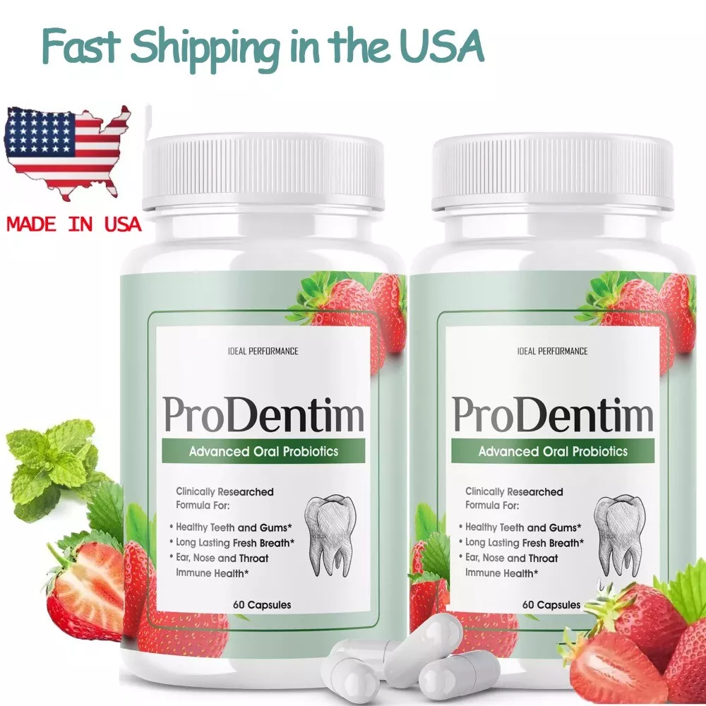 ProDentim oral probiotic supplement bottle